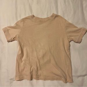 Zara girls light pink tshirt
